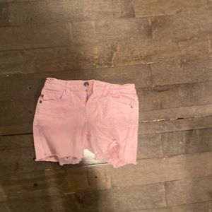 pink girl’s shorts